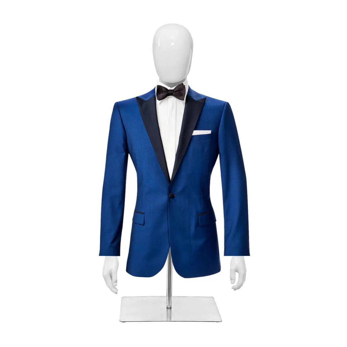 123 cm Male Mannequin Half Body Manikin with Metal Base