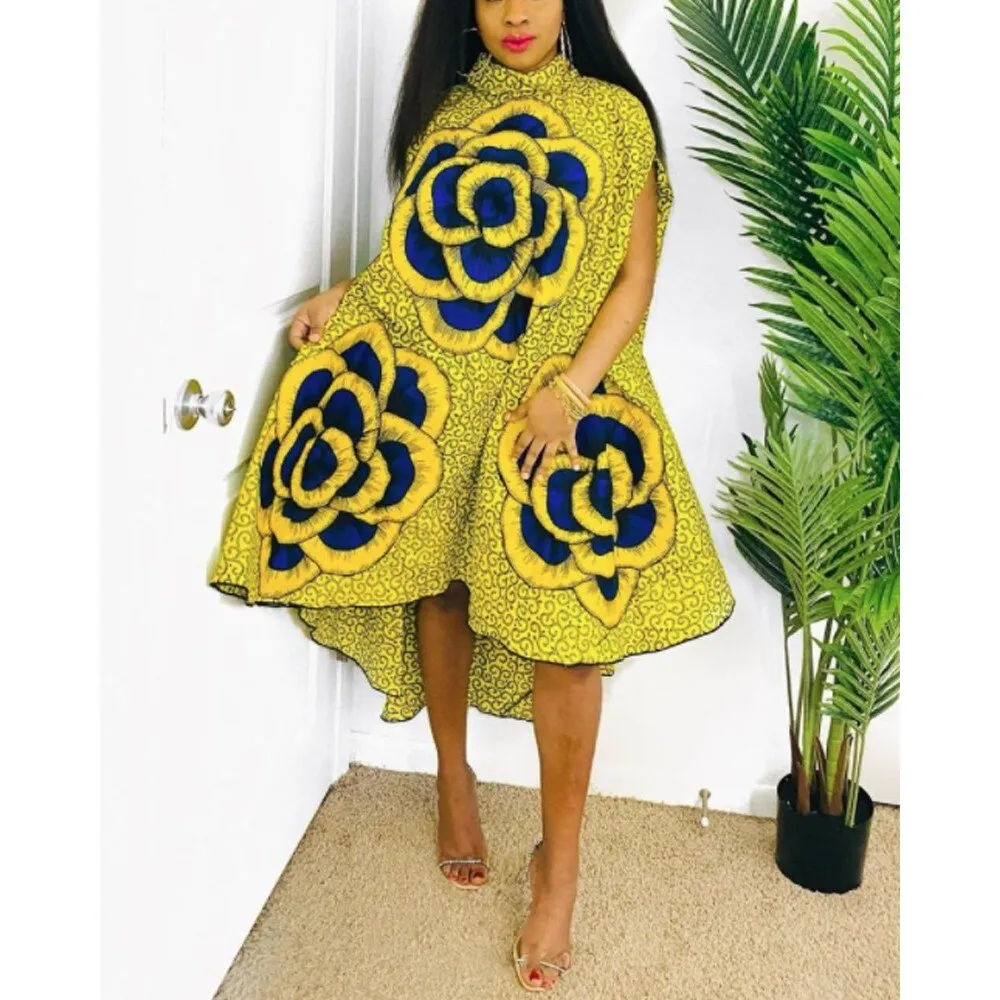 African Dashiki Print Dresses