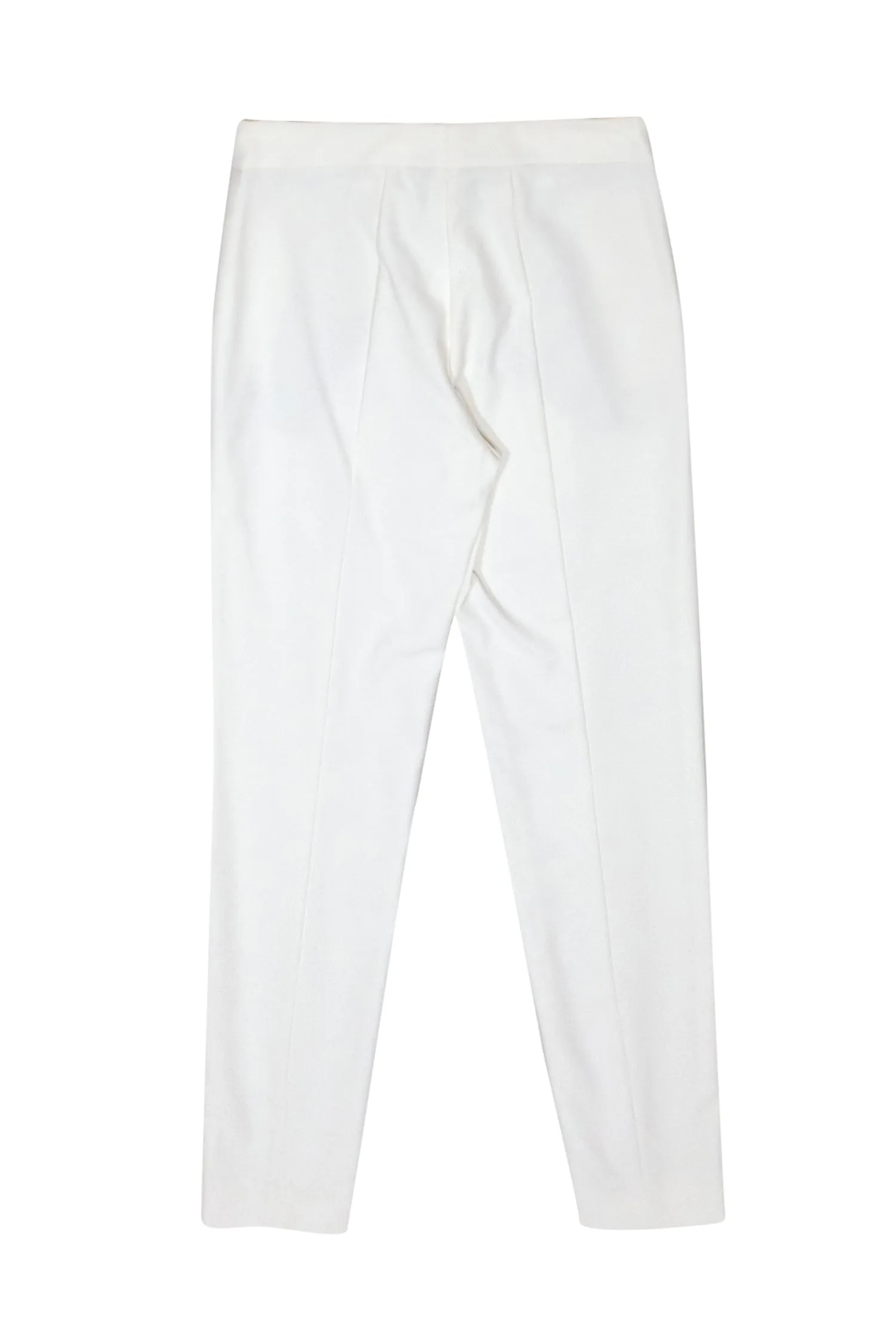 Akris - White Skinny Trousers Sz 4