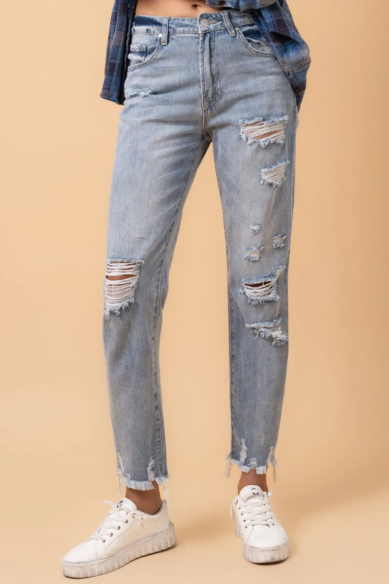 Ambitious High Rise Premium Girlfriend Jeans