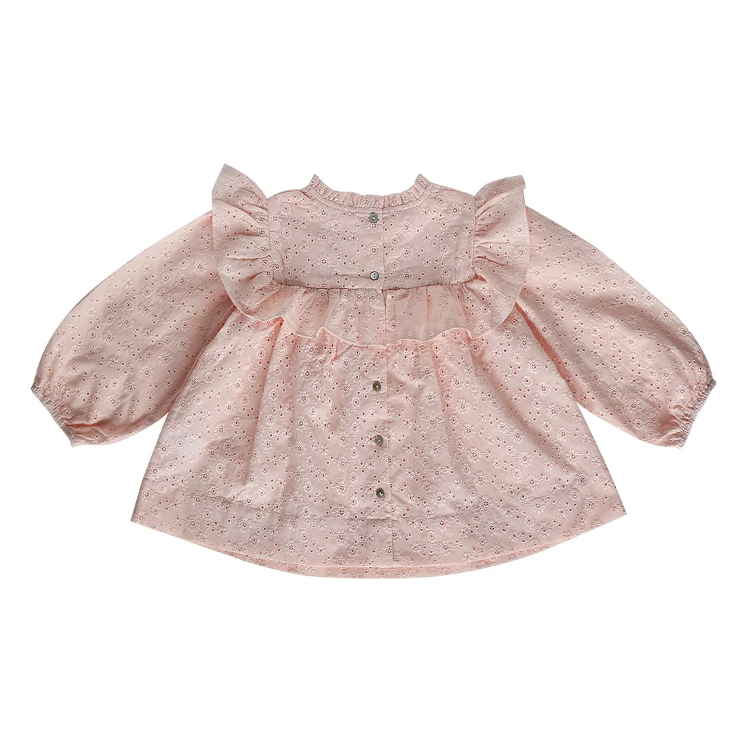 amelia blouse - lucia broderie anglaise