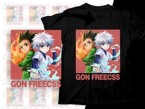 Awesome Gon Freecss Anime Graphic Png Digital Download