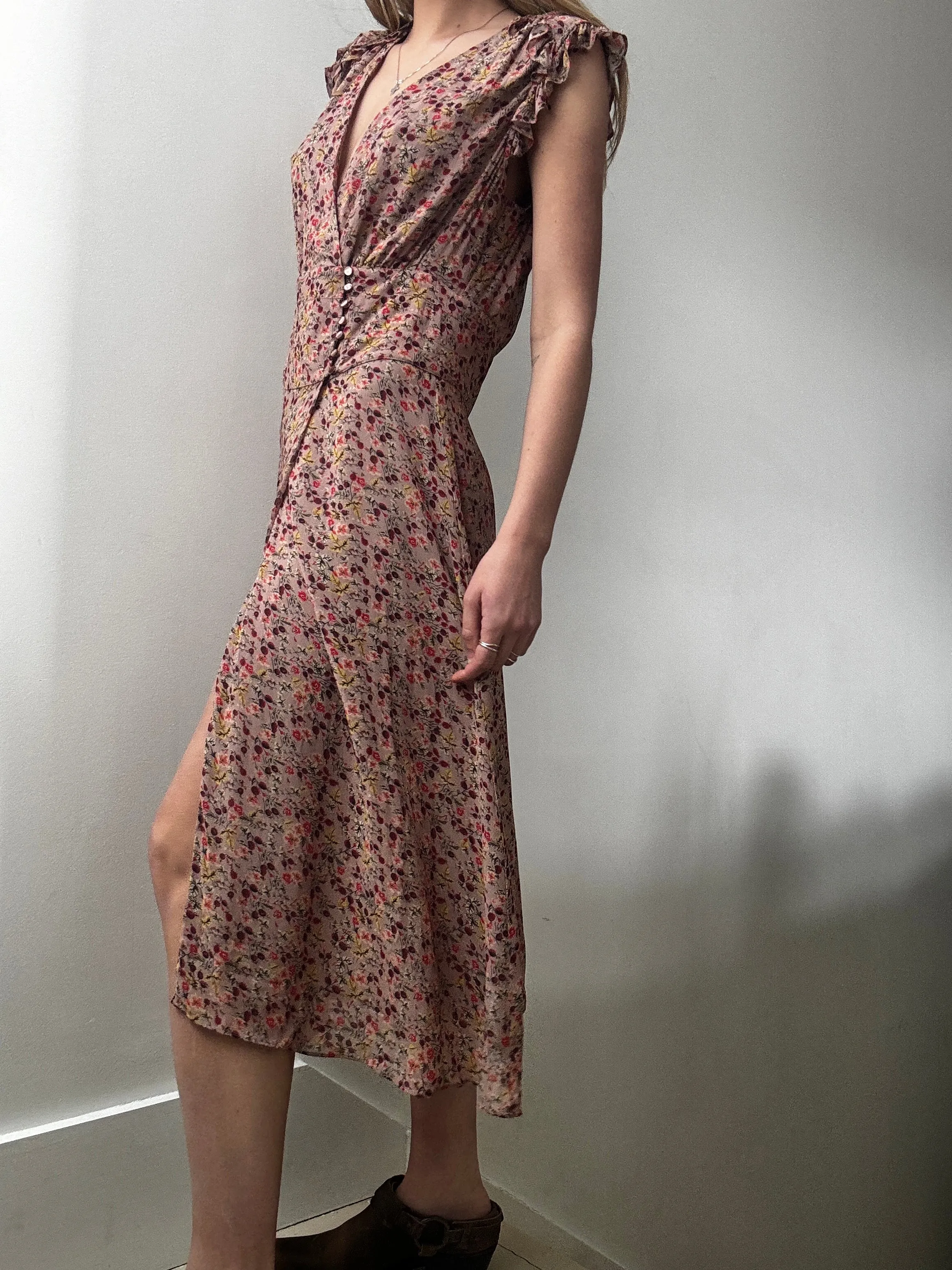 ba&sh Maria Wrap Dress