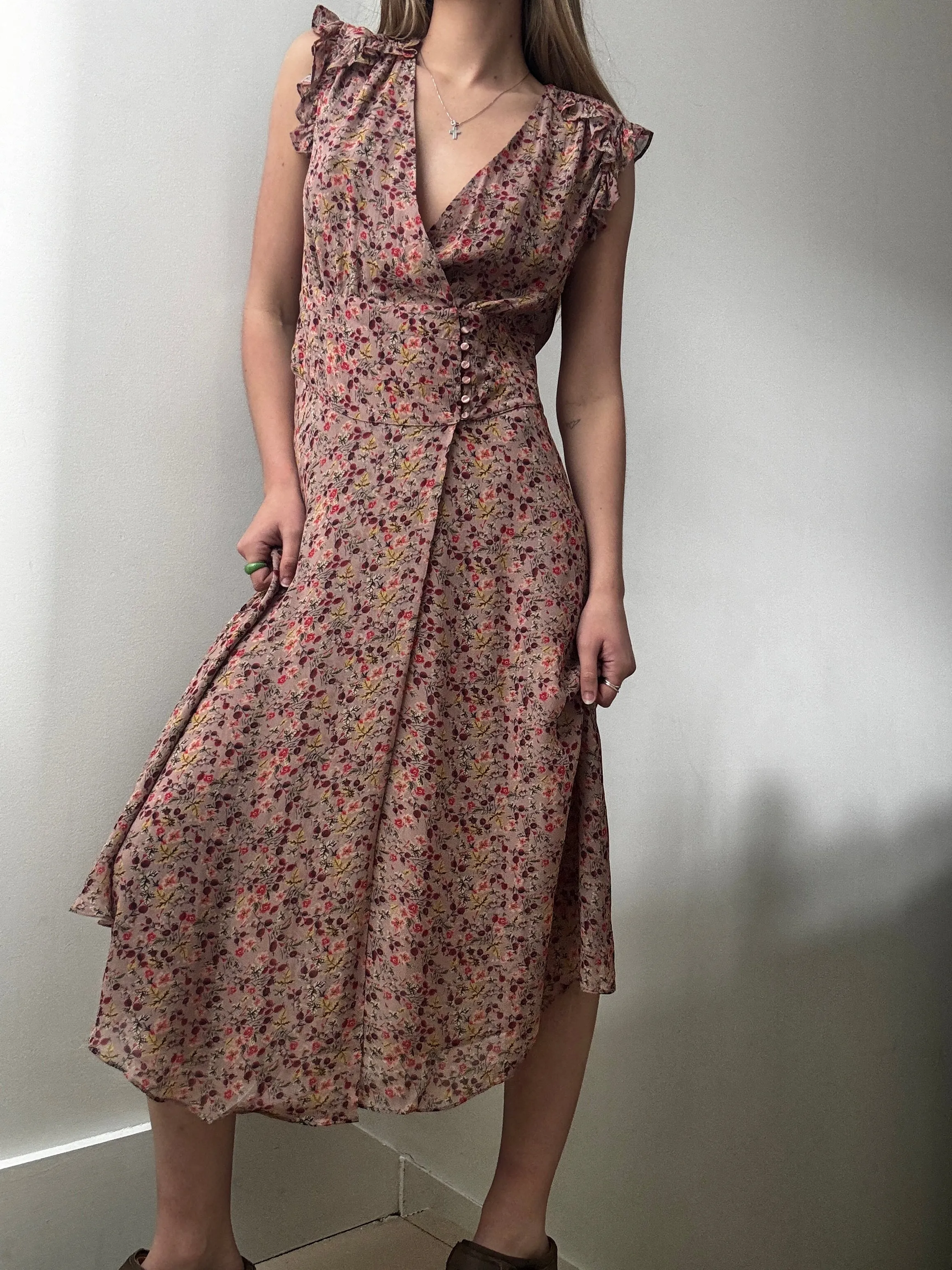 ba&sh Maria Wrap Dress