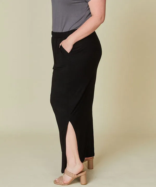 Bamboo Classic Skirt For Curvy