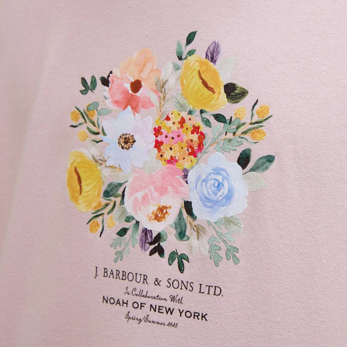 Barbour x NOAH Floral T-Shirt