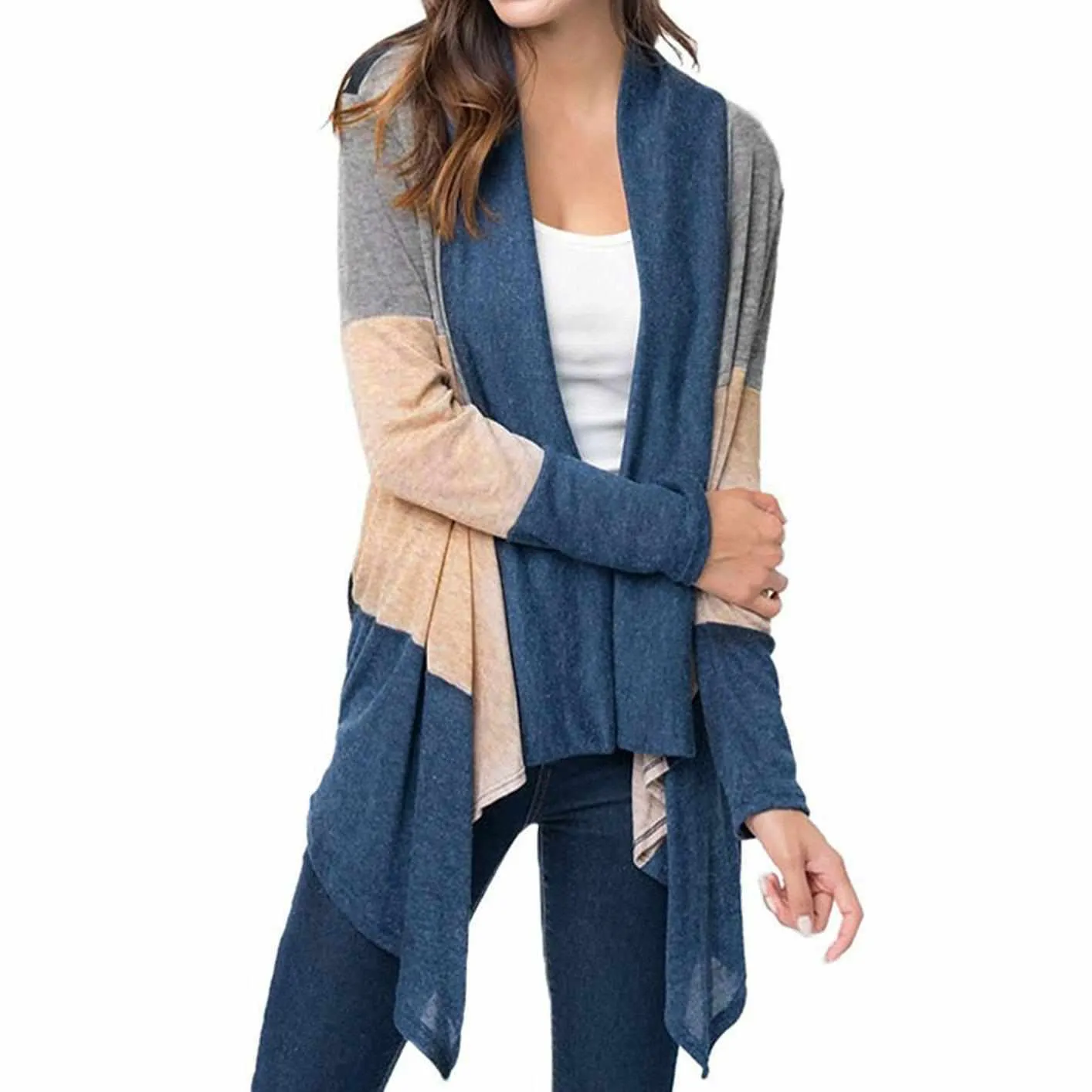 Black Casual Light Weight Cardigan Sweater