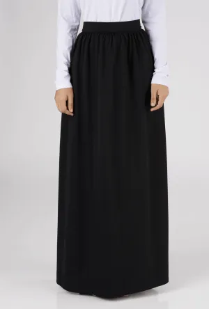 Black Classic Maxi Skirt