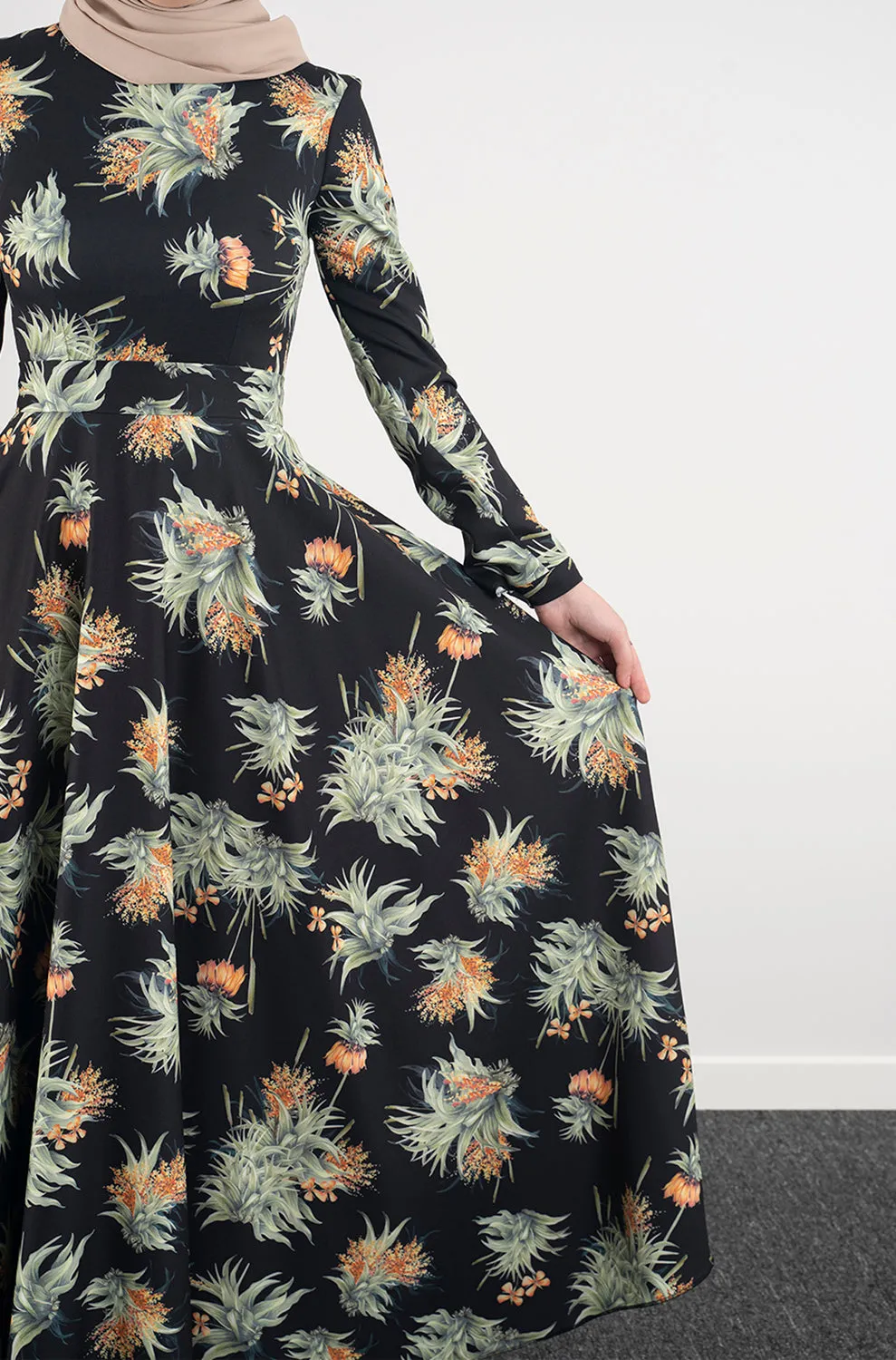 Botanic Flowing Dress