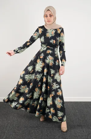 Botanic Flowing Dress