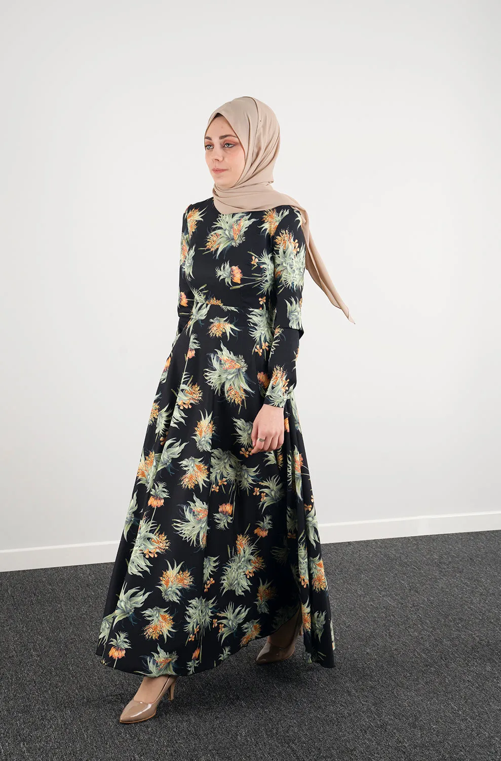 Botanic Flowing Dress
