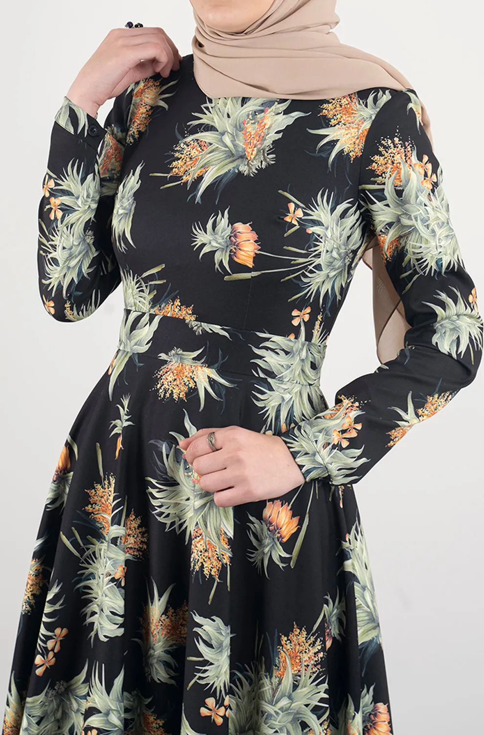 Botanic Flowing Dress