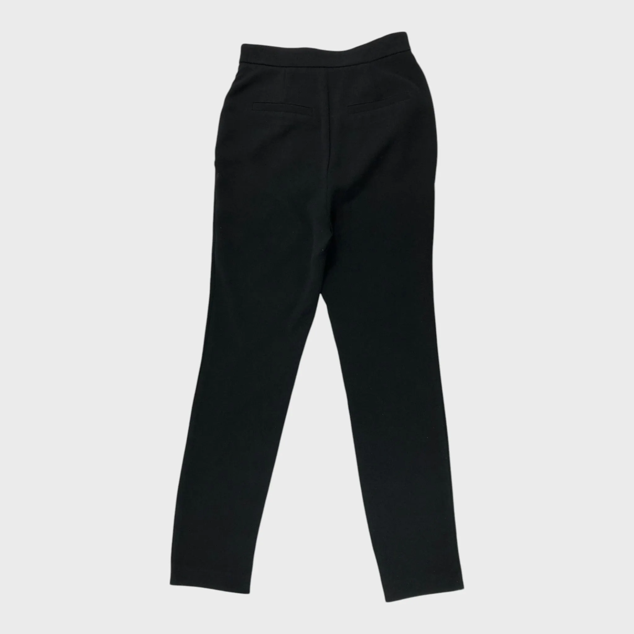 Branded Gold Button Pleated Trousers