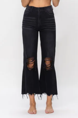 Bronwyn Vintage Crop Flare Jeans