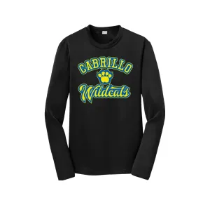 Cabrillo Elementary School Spirit Wear 2025 On-Demand-Youth Unisex Dri-Fit Long Sleeve Tee On-Demand Paw Middle Logo