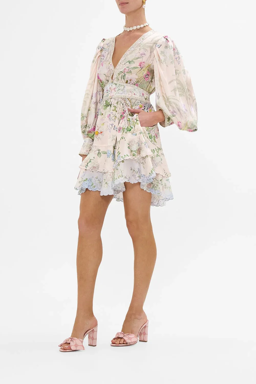 CAMILLA | PALACIO PLAYGROUND BUTTON FRONT FRILL DRESS