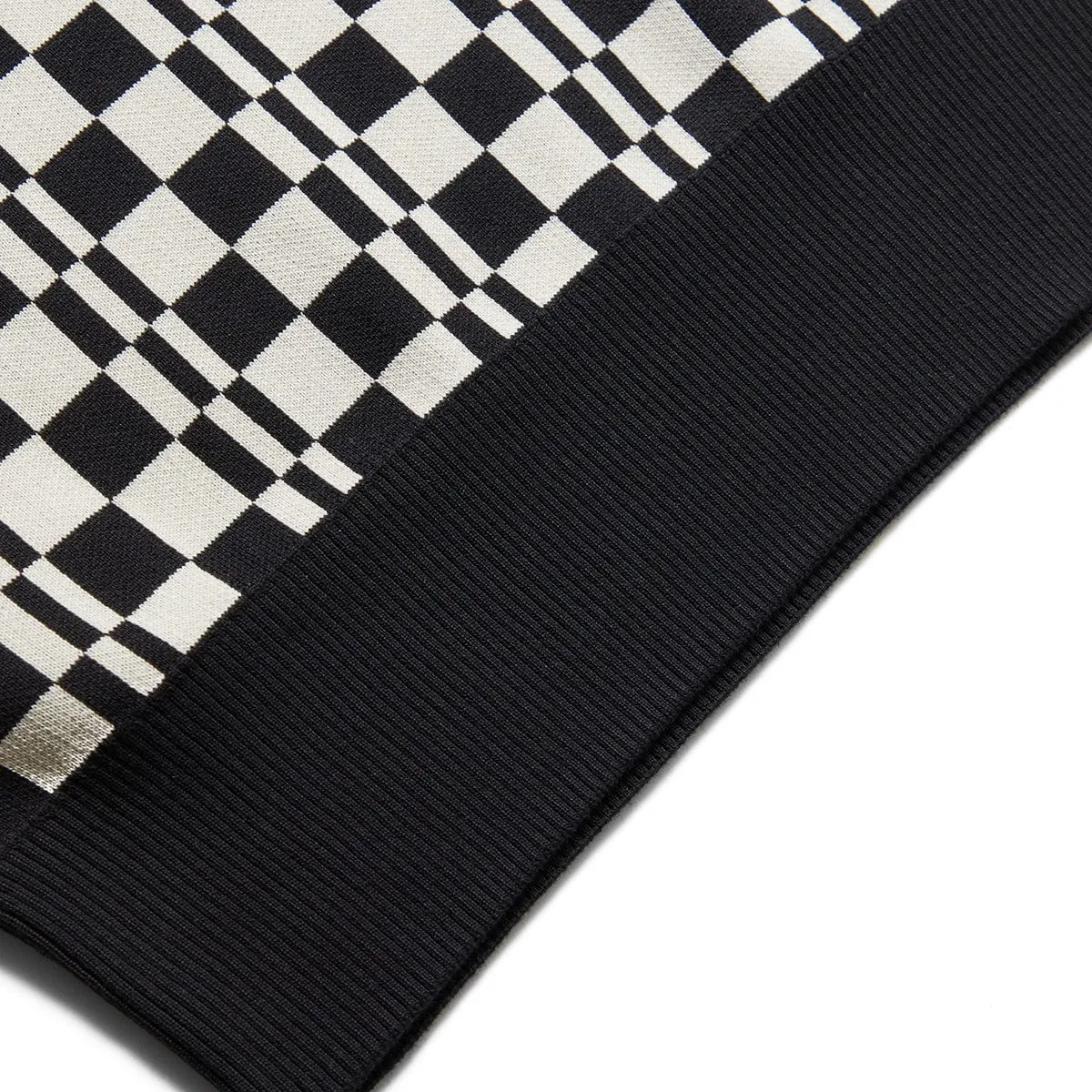 CHEQUERBOARD KNITTED TANK
