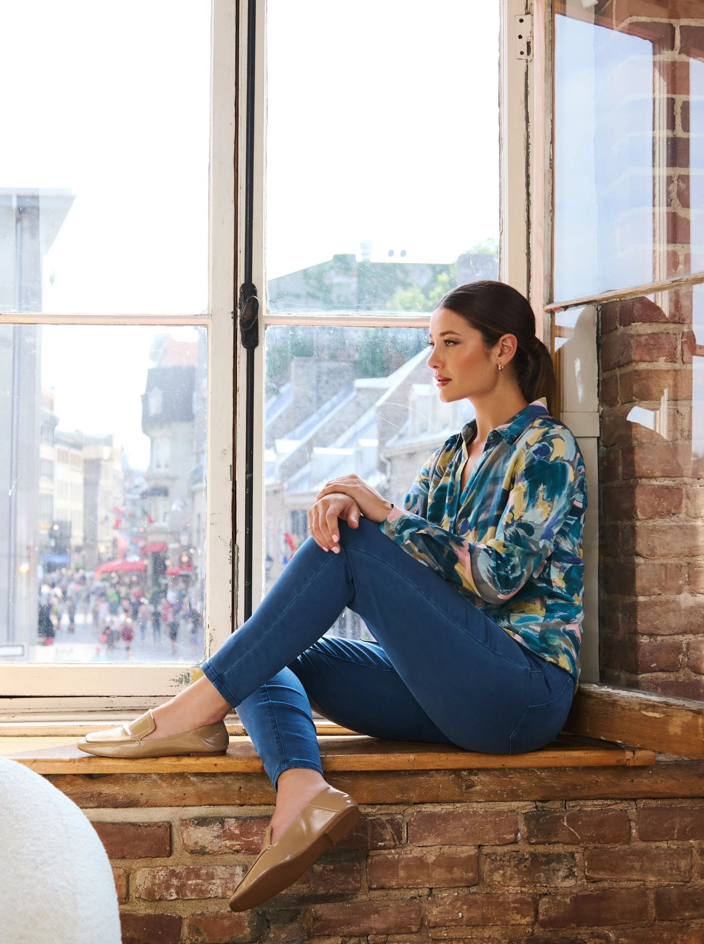 Classic Long-Sleeve Shirt - Gallery Print
