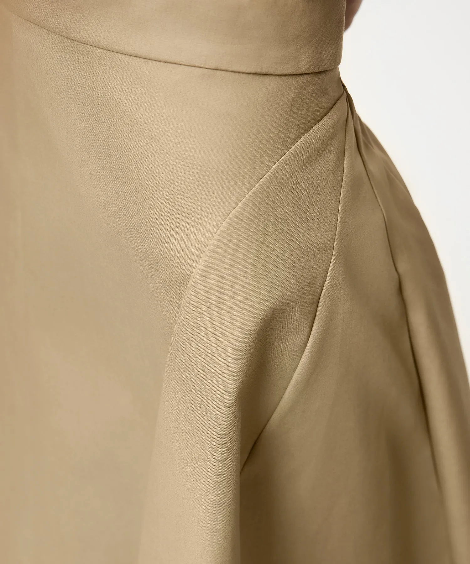 Classic Wearable Cotton Flared Midi Skirt