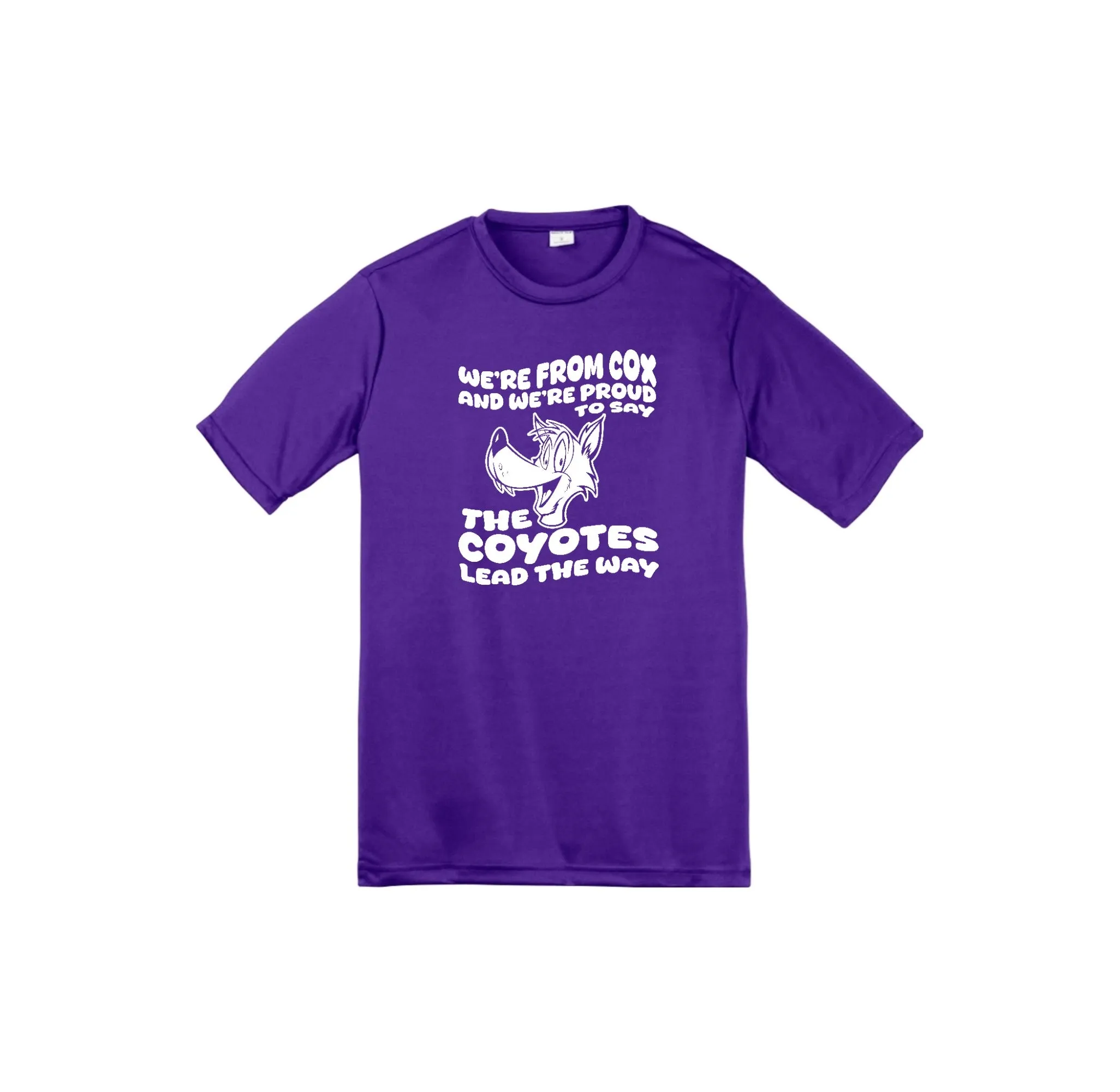 Cox Elem On-Demand-Youth Unisex Dri-Fit Shirt On-Demand Coyote Logo