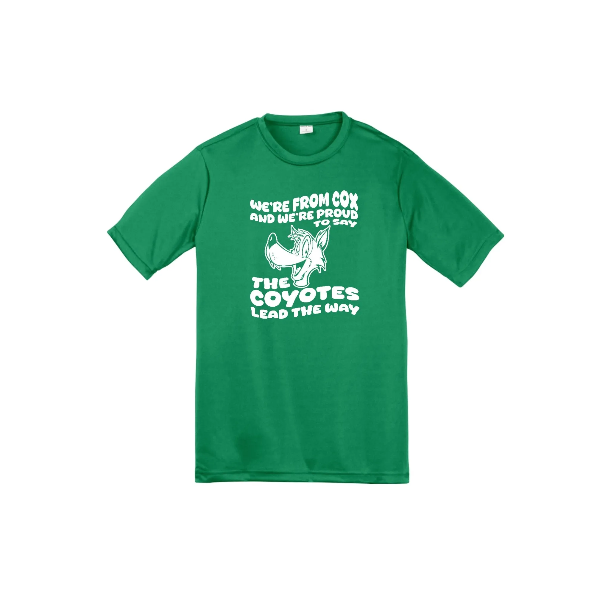 Cox Elem On-Demand-Youth Unisex Dri-Fit Shirt On-Demand Coyote Logo