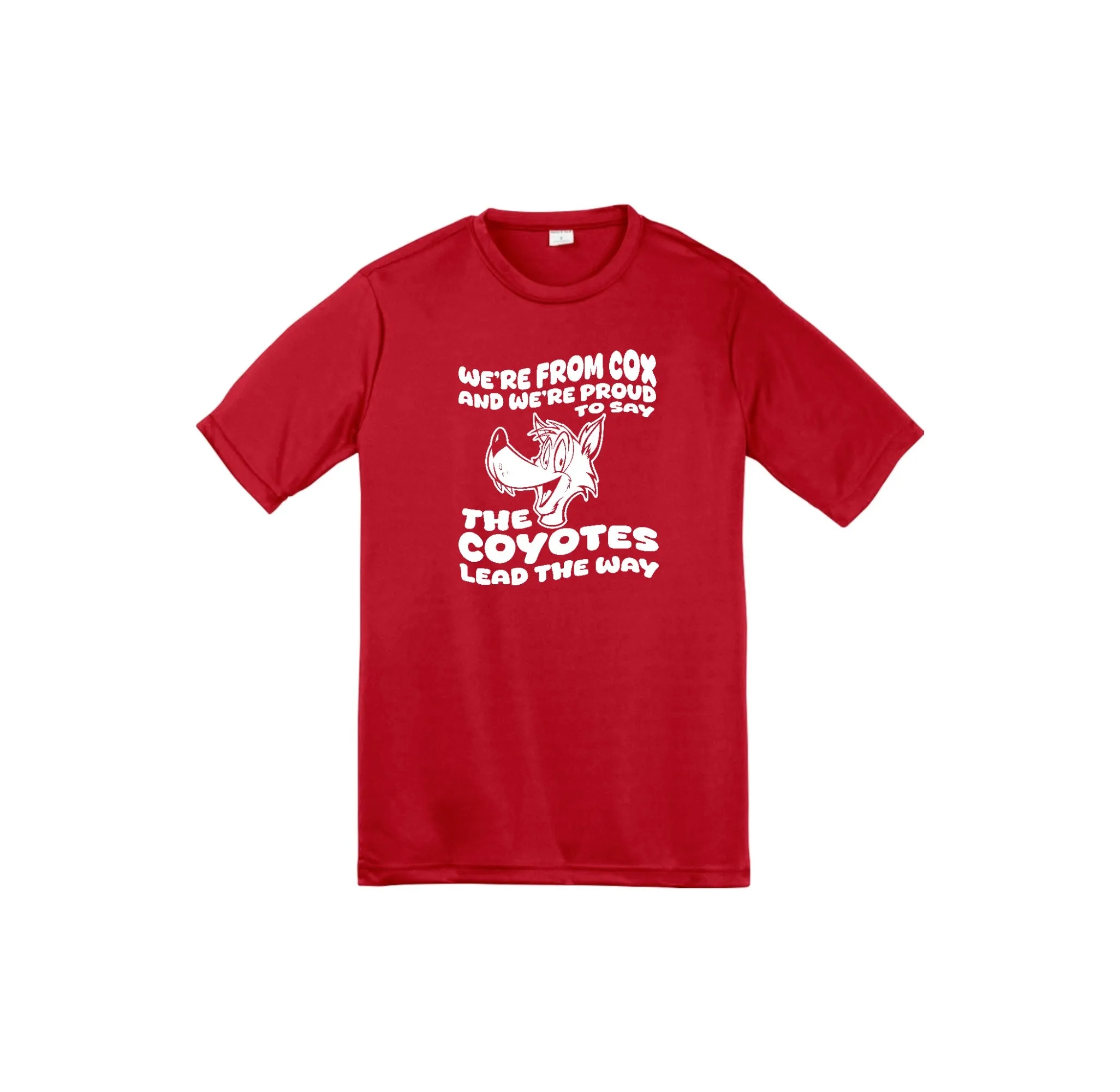 Cox Elem On-Demand-Youth Unisex Dri-Fit Shirt On-Demand Coyote Logo