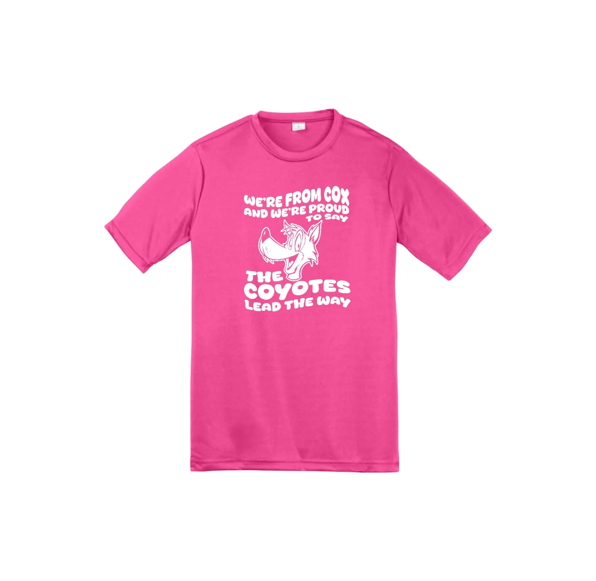Cox Elem On-Demand-Youth Unisex Dri-Fit Shirt On-Demand Coyote Logo