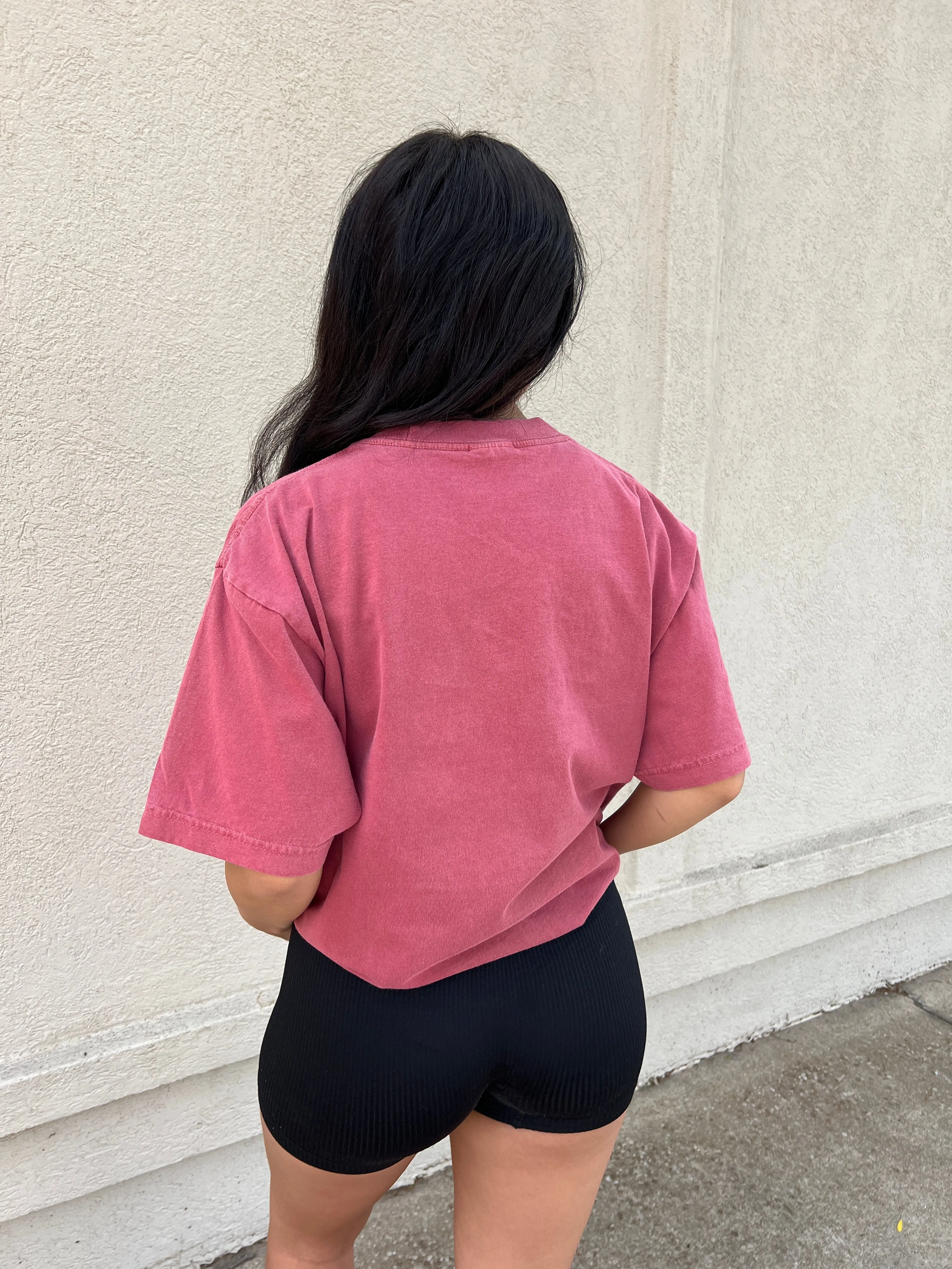 Crimson Sooners OU Filled Tee