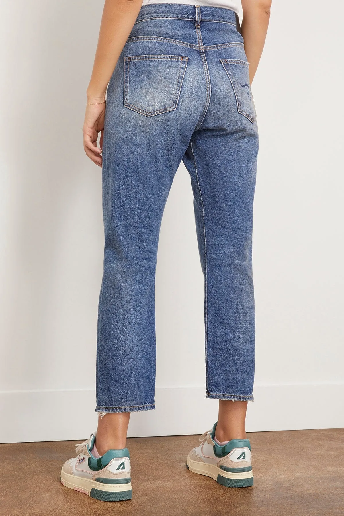 Crossover Jean in Amber Blue