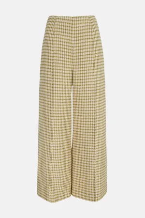 Daffy Trousers In Multi Checked Tweed