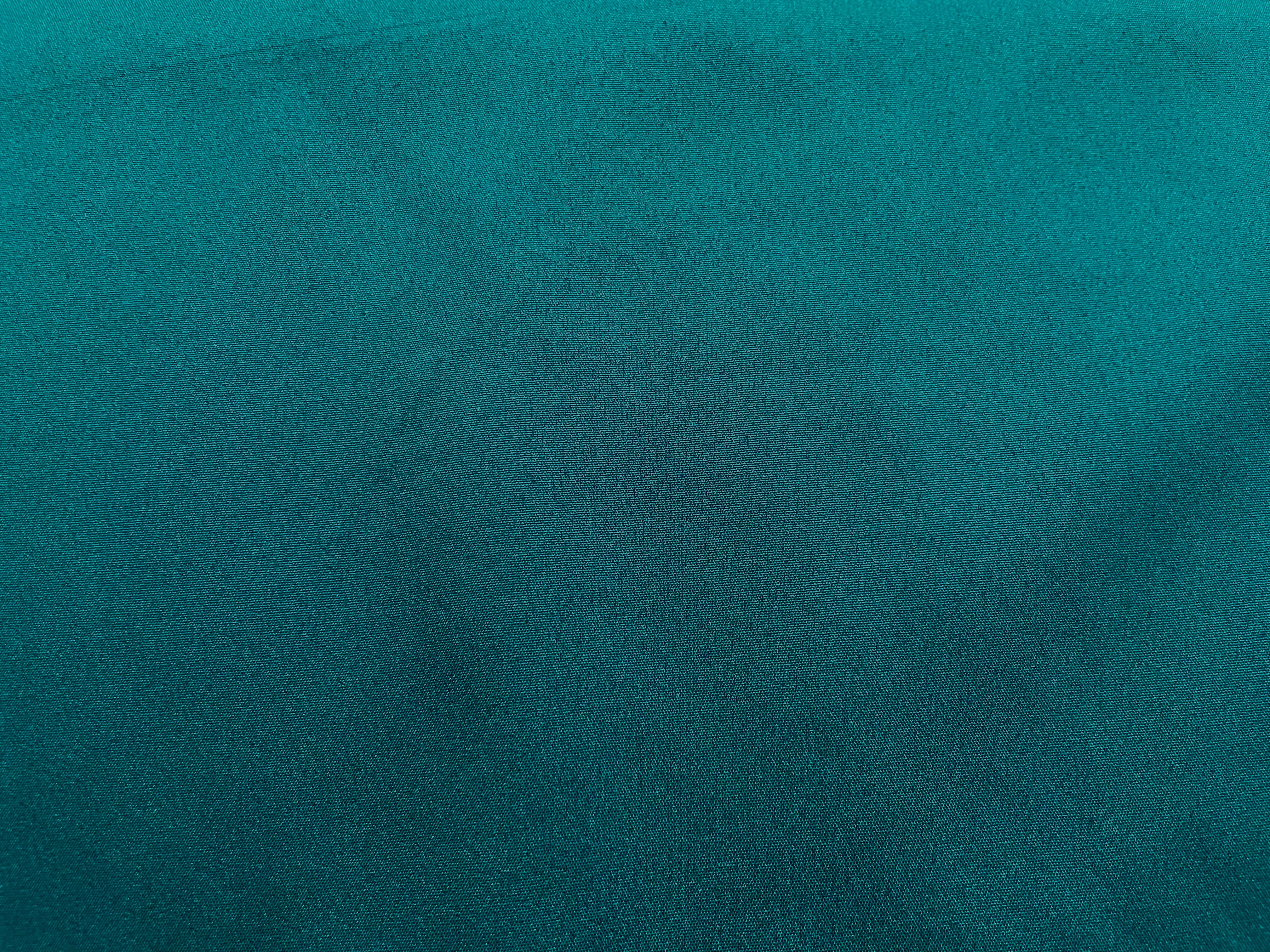 Deep Teal Plain Butter Crepe Fabric