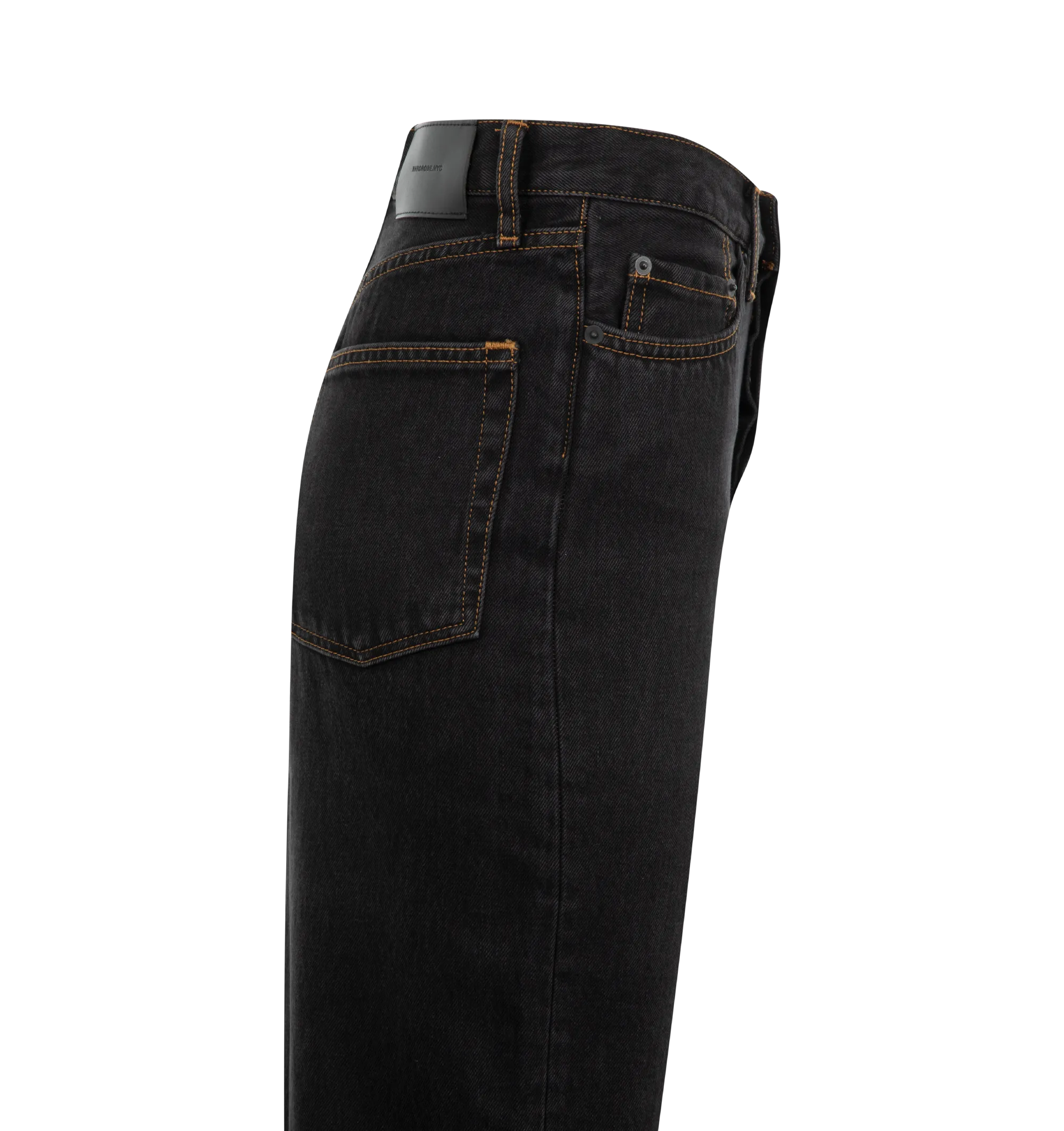 DENIM COLUMN SKIRT (WOMENS)