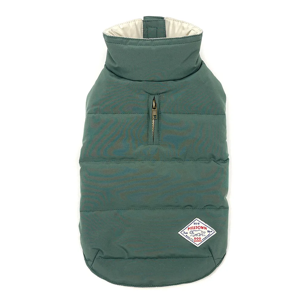 Dog Puffer Vest Jacket - Evergreen