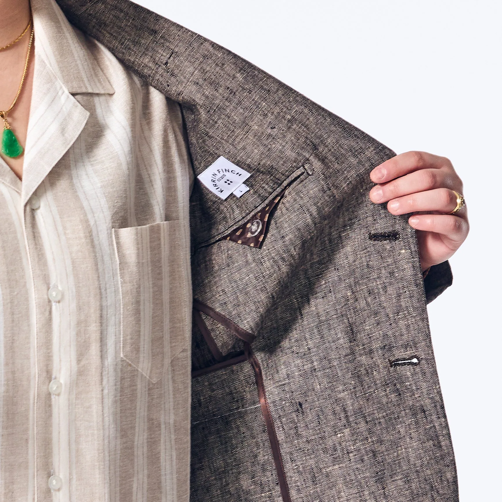 Driftwood Linen Blazer