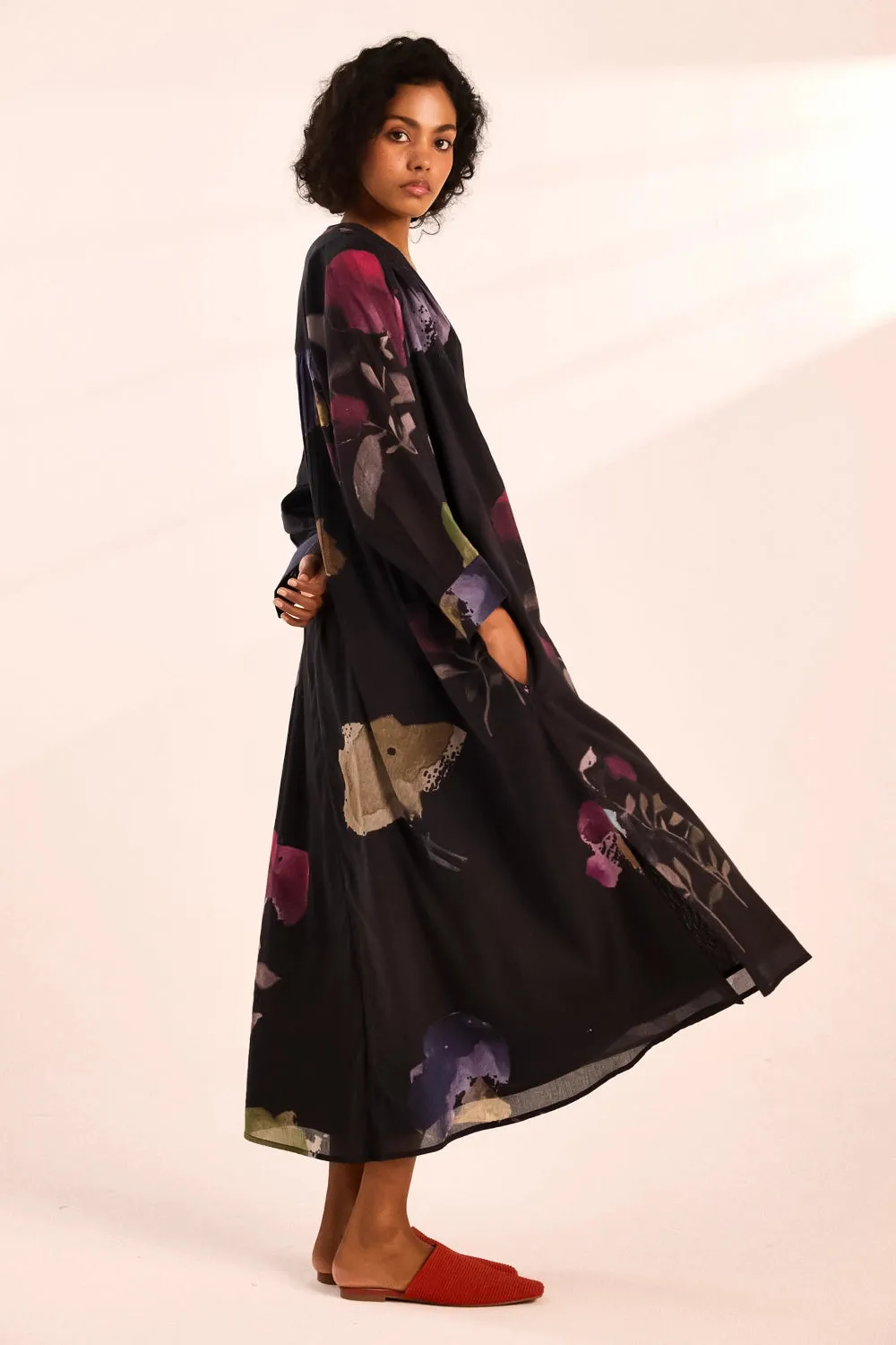Dusky Fleurs Dress