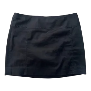 Early 2000s Noir Mini Skirt (XS)