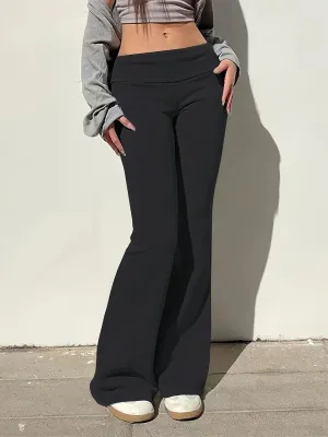 Eefje - Wide-Leg Knit Trousers