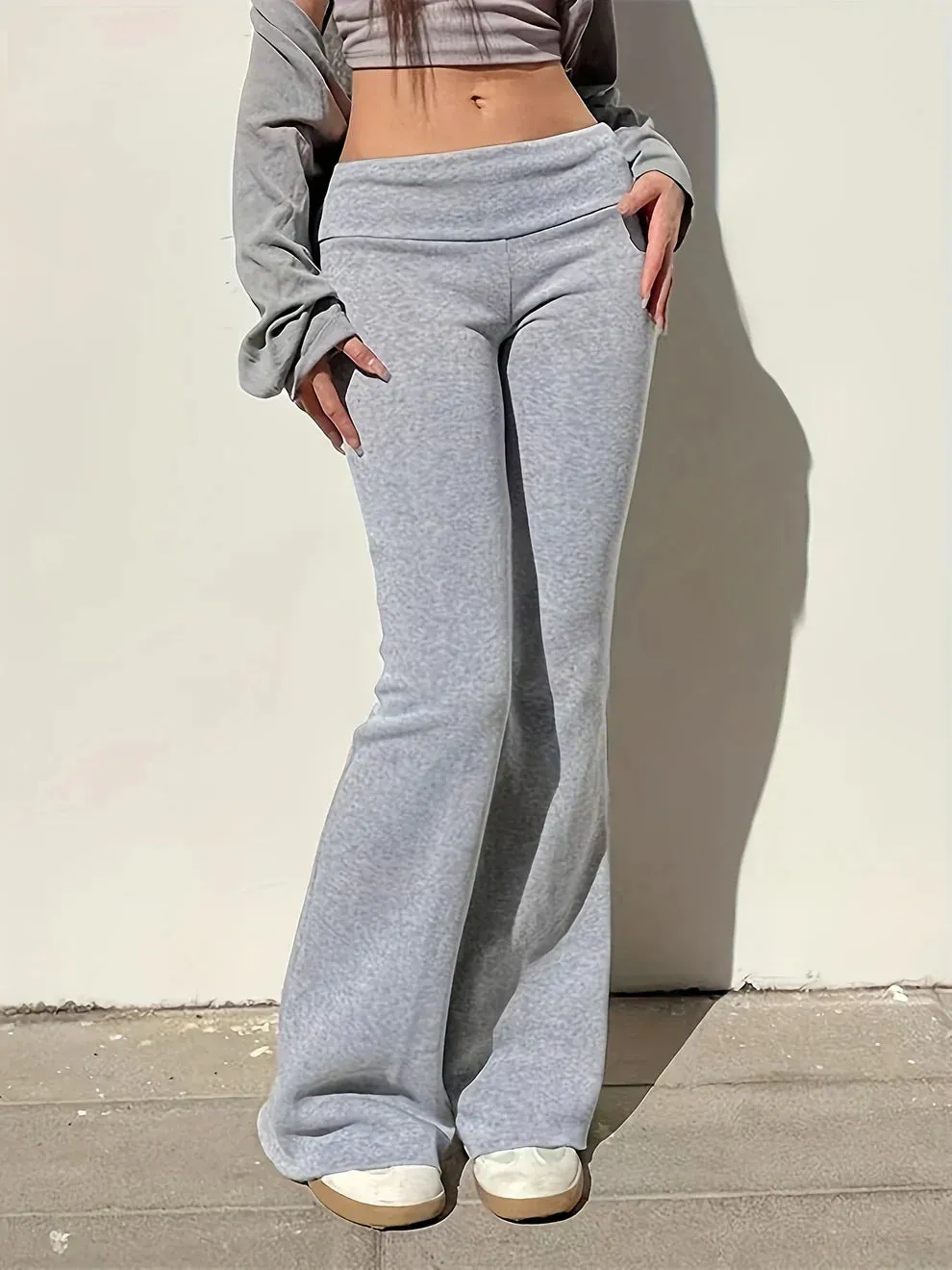 Eefje - Wide-Leg Knit Trousers