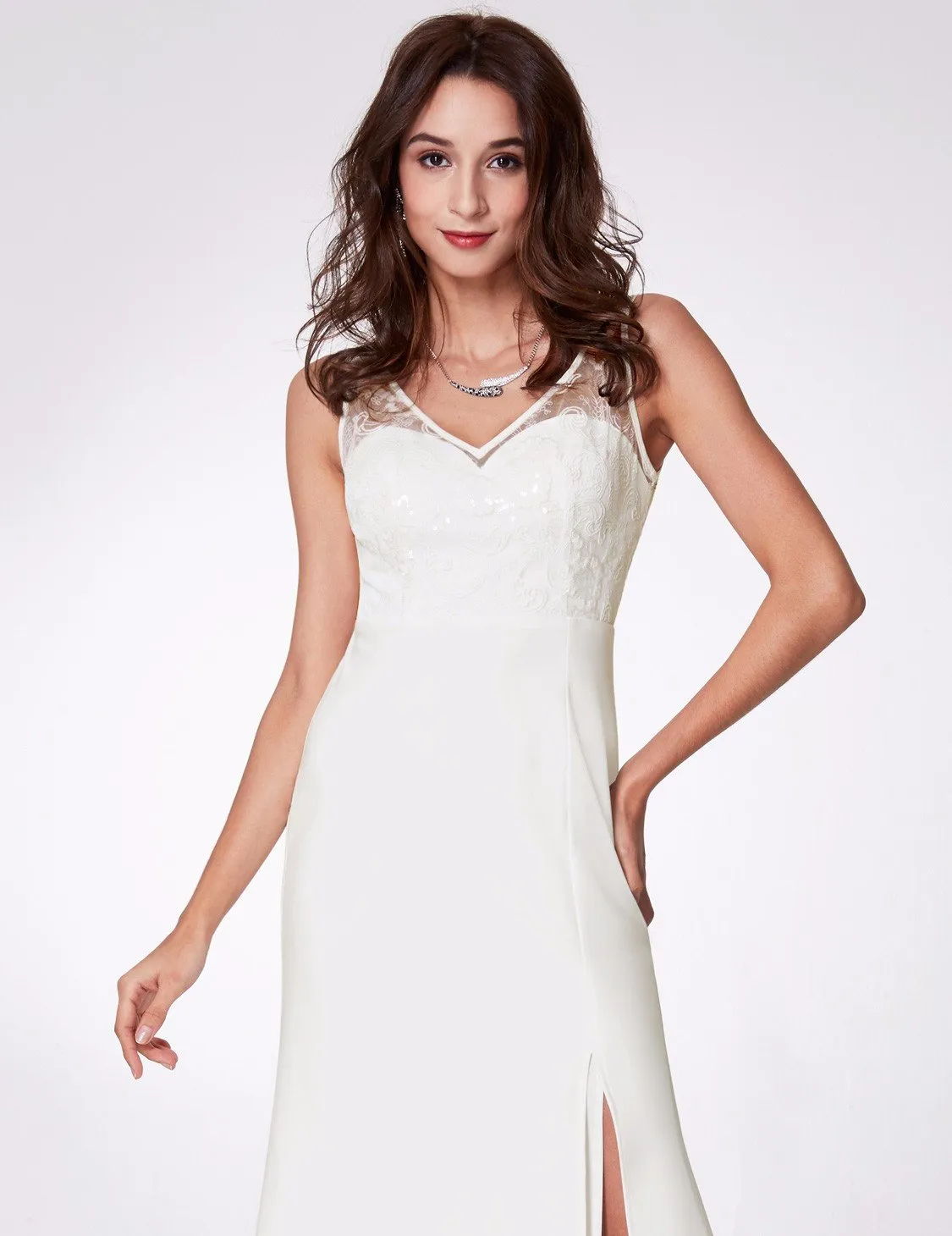 Ever-Pretty Ever Pretty Elegant Vneck Sleeveless Women Dresses EP07233