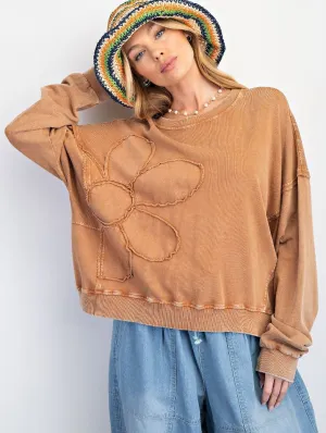 Fall Daisy Top - Easel