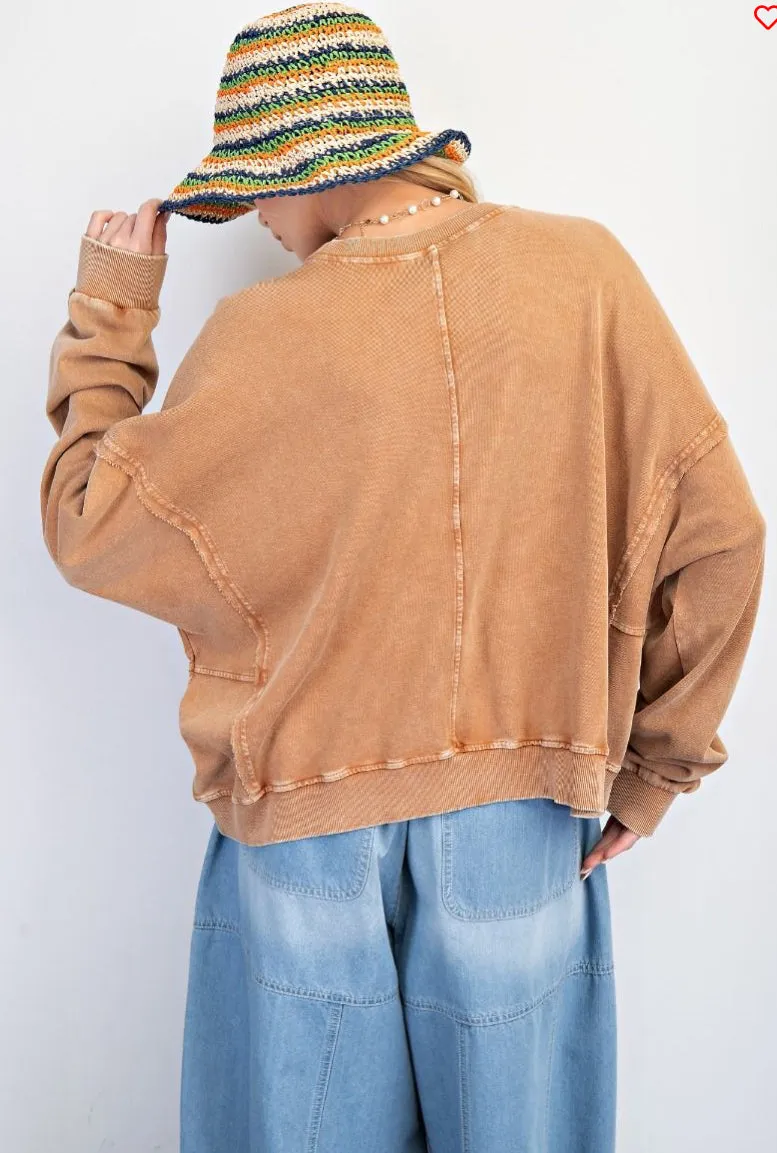 Fall Daisy Top - Easel