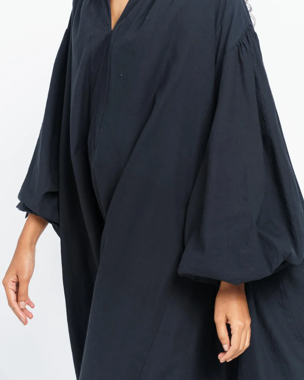 Free flowing relaxed midi dress