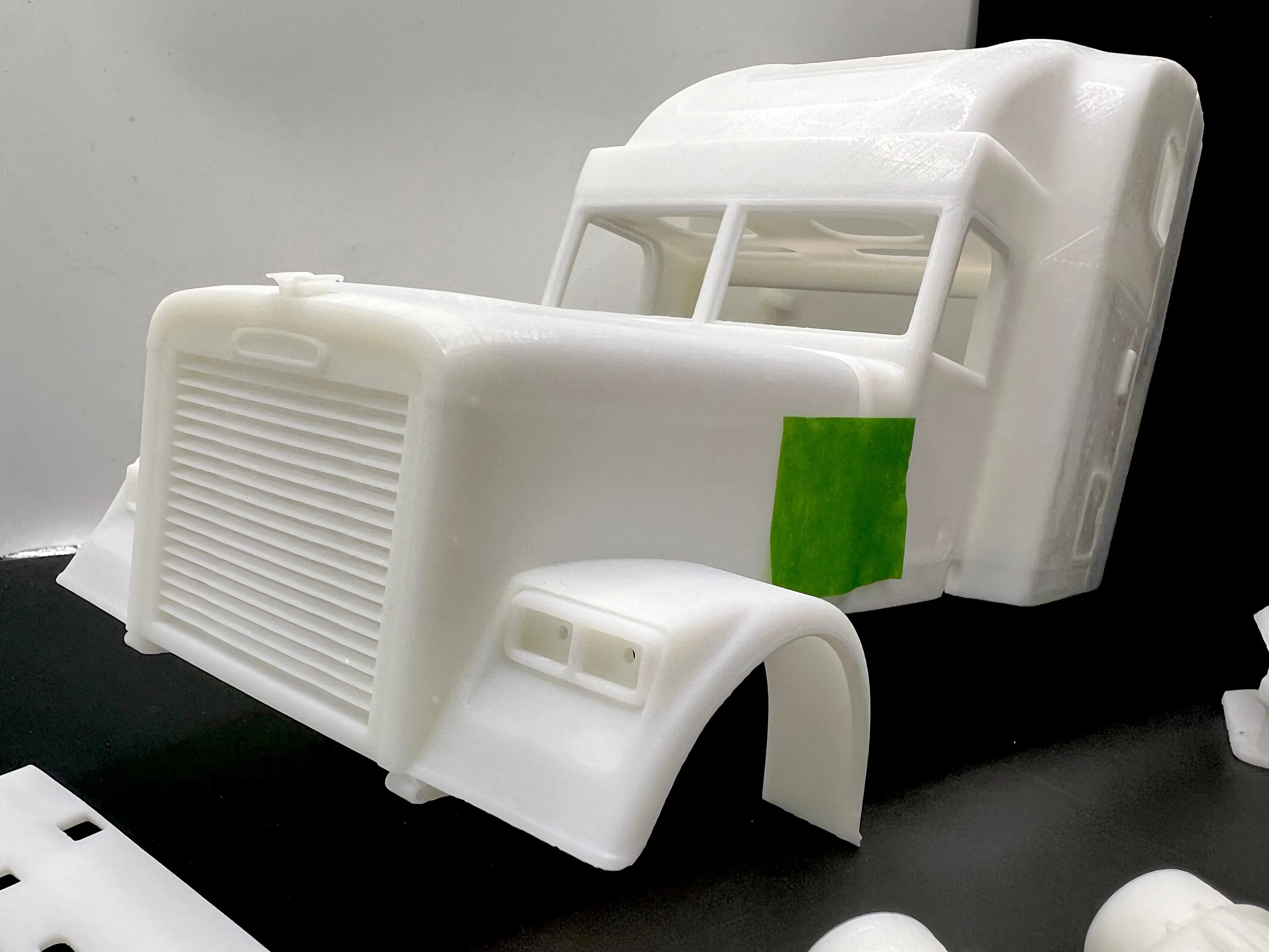 Freightliner FLC Classic Condo Sleeper Resin Model Truck Conversion Cab 1/24, 1/25 Scales