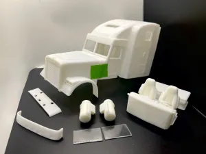 Freightliner FLC Classic Condo Sleeper Resin Model Truck Conversion Cab 1/24, 1/25 Scales
