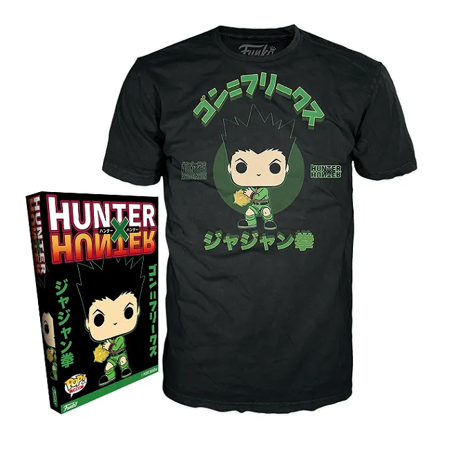 Gon - Hunter  x Hunter Funko Pop! Boxed Tees [Size-3XL]