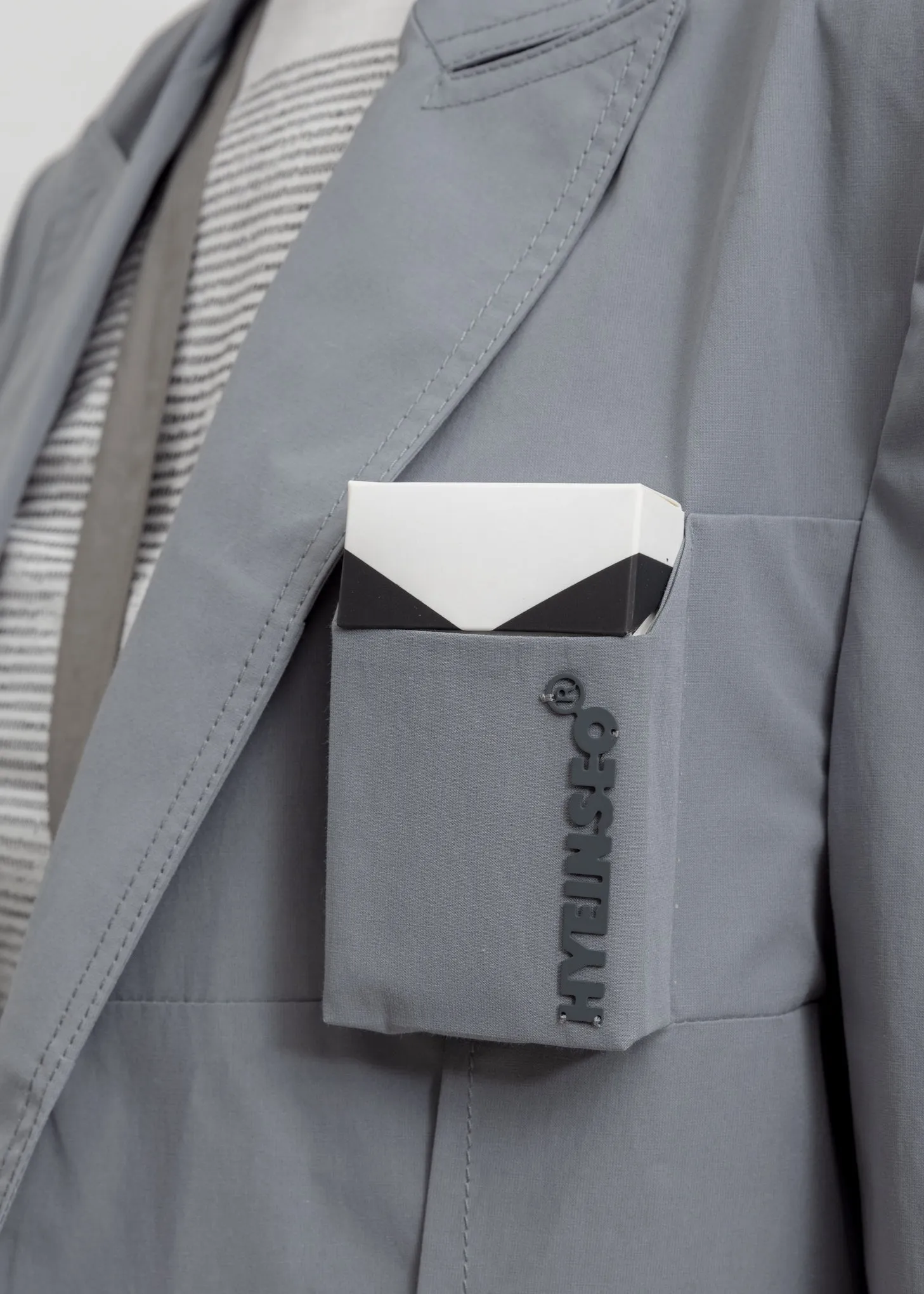 Grey Smoker's Jacket