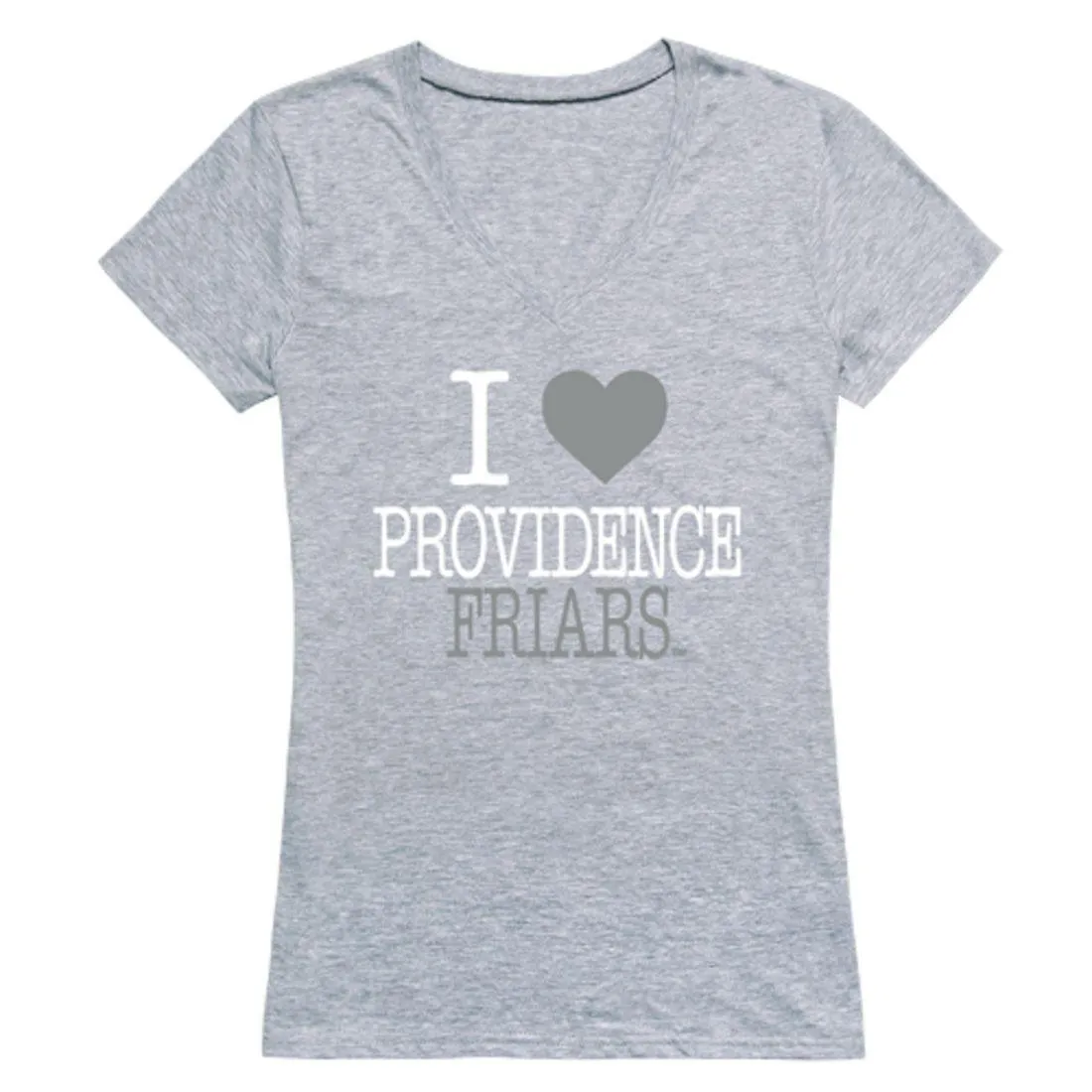 I Love Providence College Friars Womens T-Shirt