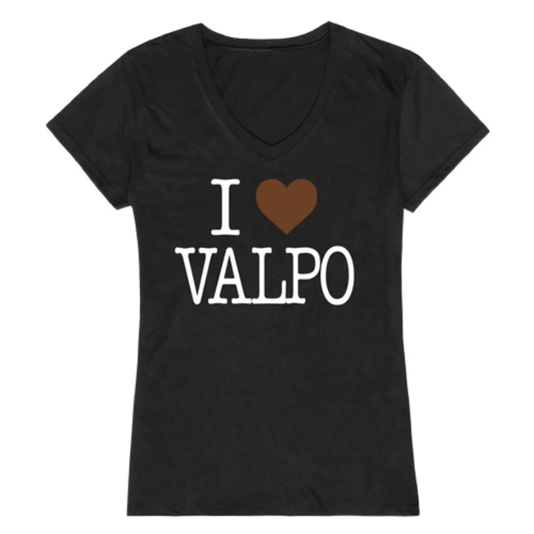 I Love Valparaiso University Crusaders Womens T-Shirt