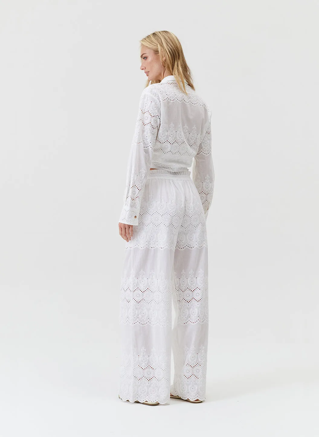 Immy White Trousers