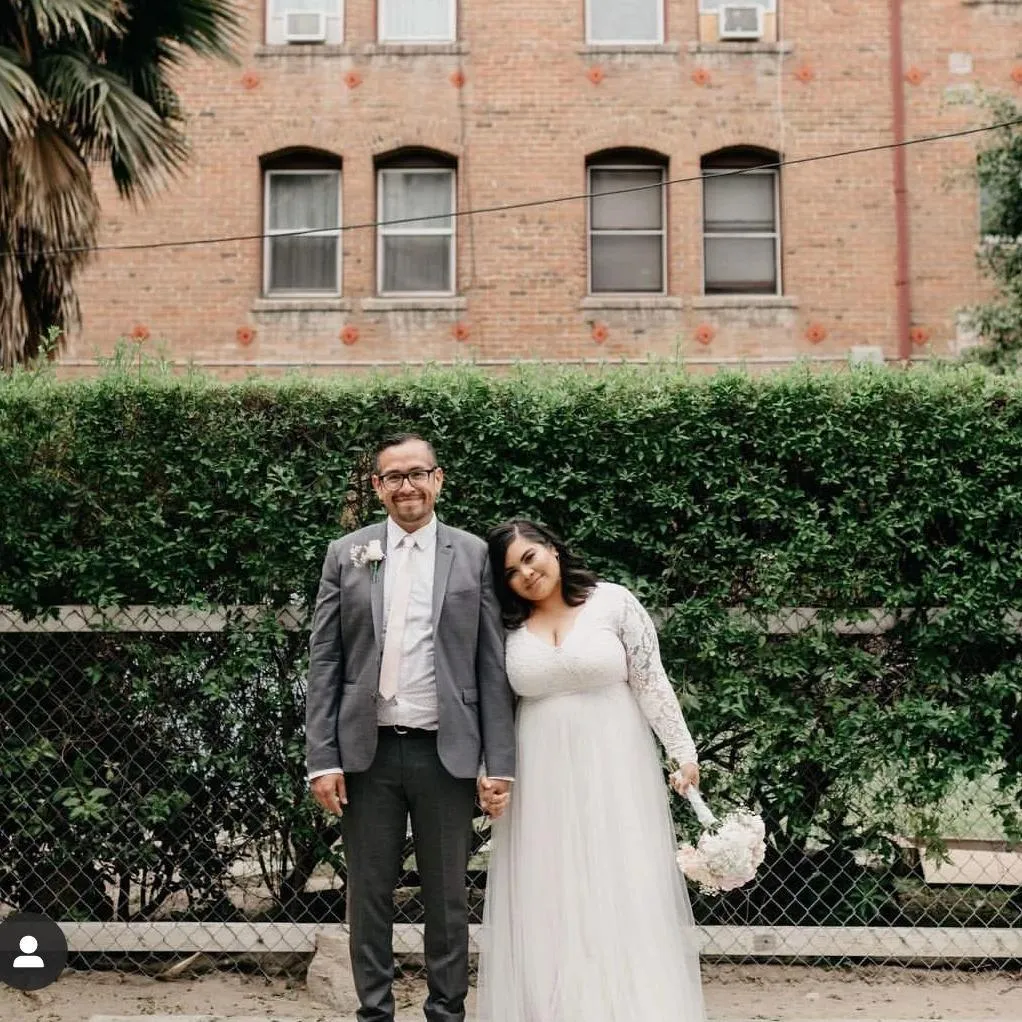 Ivory Tulle and Lace Long Sleeve Wedding Maxi Dress 1125